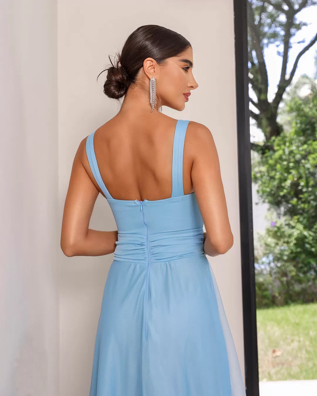 Dot Clothing - Dress Dot Clothing Leaked Blue Waist - 1826AZUL Dot Clothing - Dress Dot Clothing Leaked Blue Waist - 1826AZUL