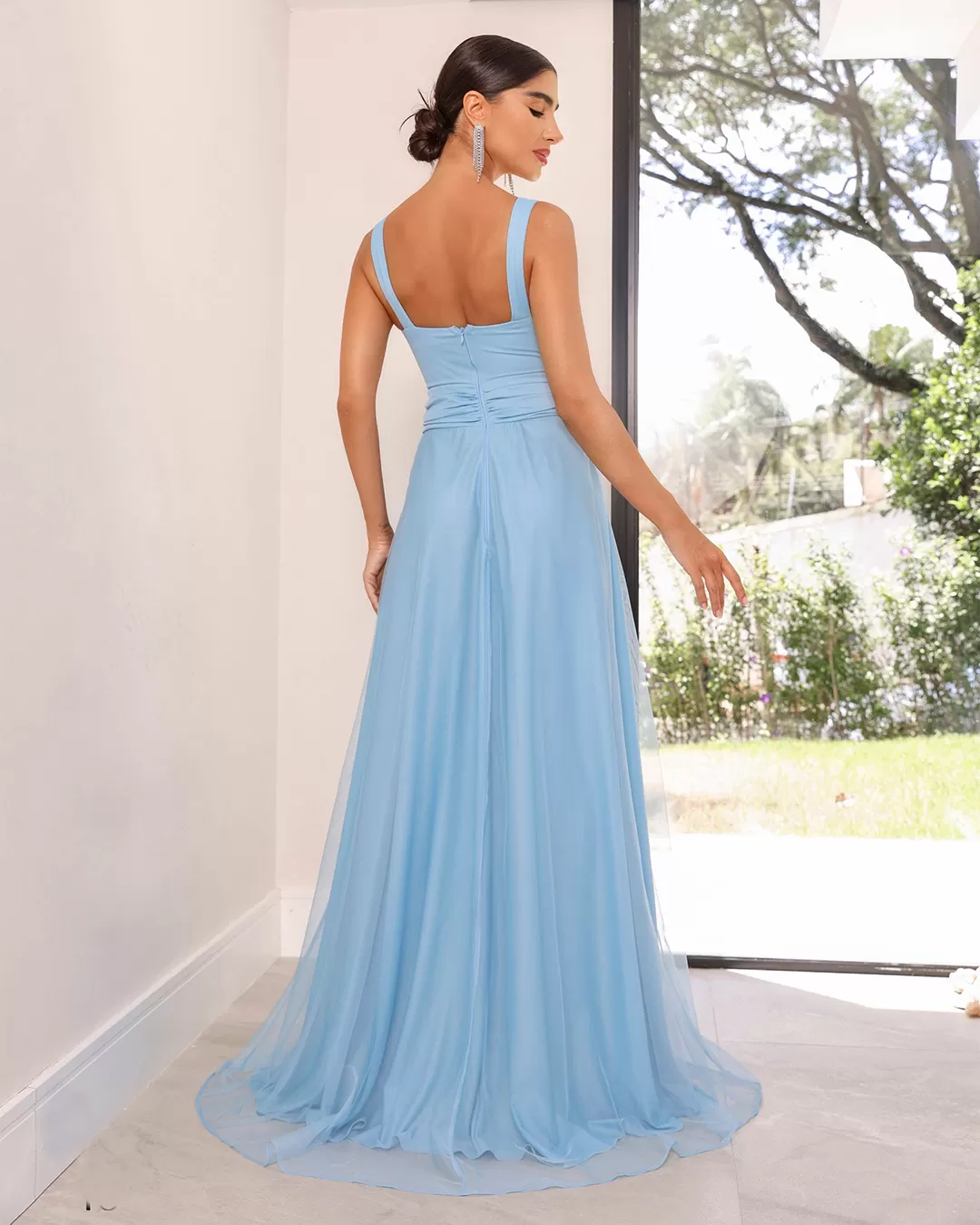 Dot Clothing - Dress Dot Clothing Leaked Blue Waist - 1826AZUL Dot Clothing - Dress Dot Clothing Leaked Blue Waist - 1826AZUL