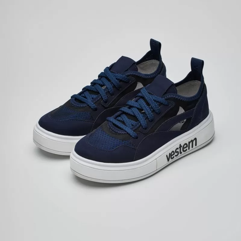 Vestem - Frida Multicolor Navy Blue Sneakers - TE20.C0028