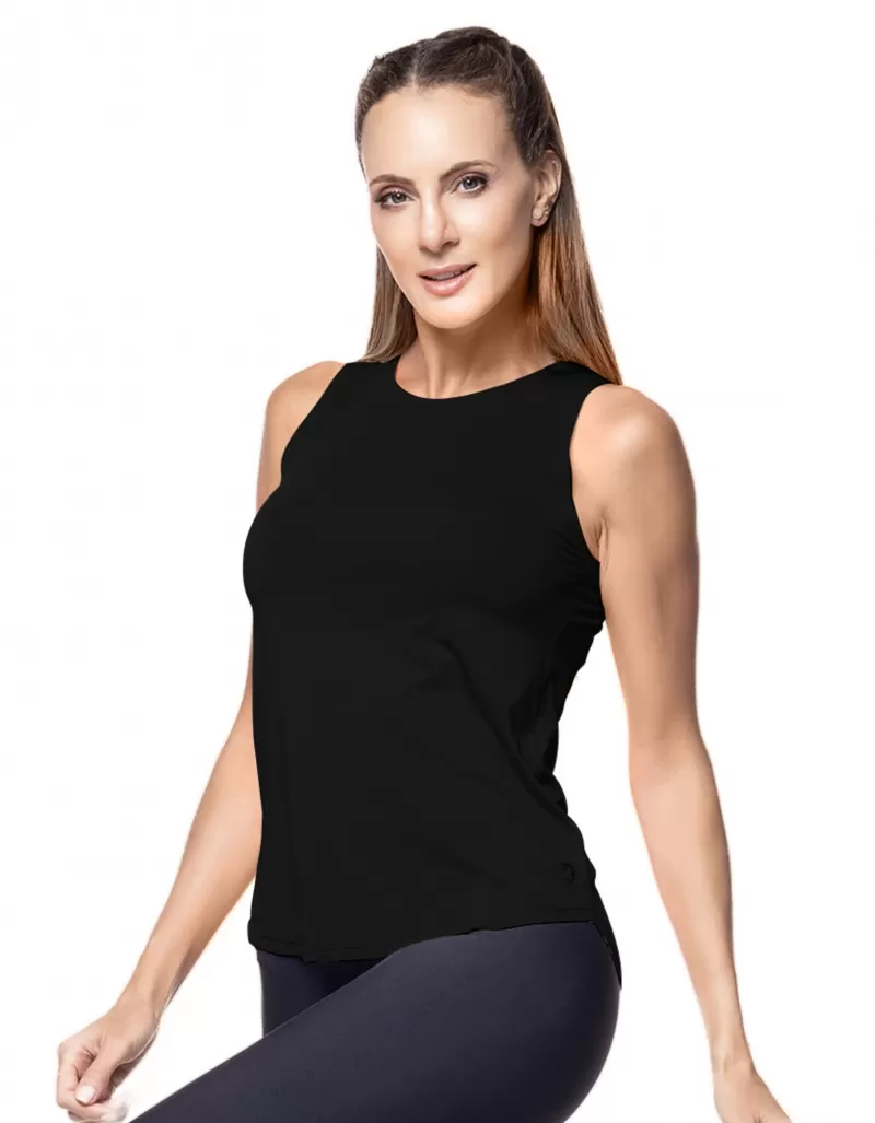 Vestem - Tank Shirt Lola Black - REG709.ESS.C0002 Vestem - Tank Shirt Lola Black - REG709.ESS.C0002