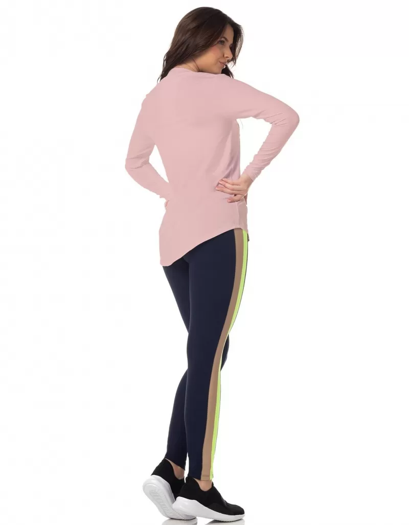 Vestem - Shirt Dry Fit Long Sleeve Janice pink Romance - BML16.ESS.C0243