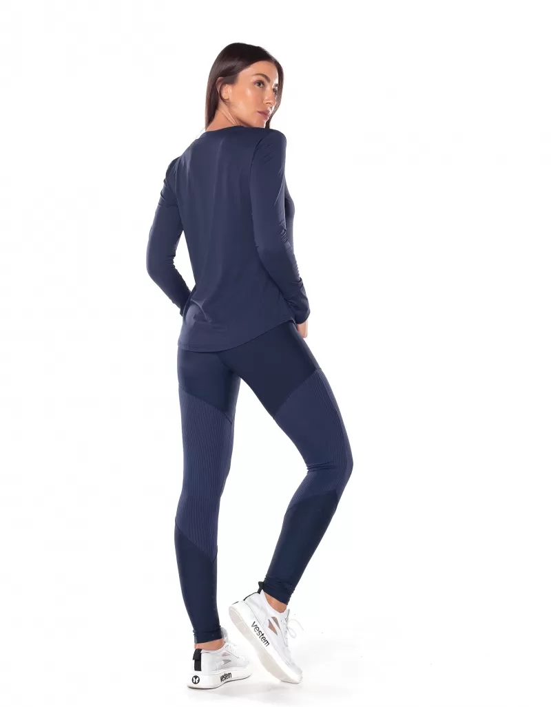 Vestem - Shirt Dry Fit Long Sleeve Janice Marinho Darkness - BML16.ESS.C0173 Vestem - Shirt Dry Fit Long Sleeve Janice Marinho Darkness - BML16.ESS.C0173