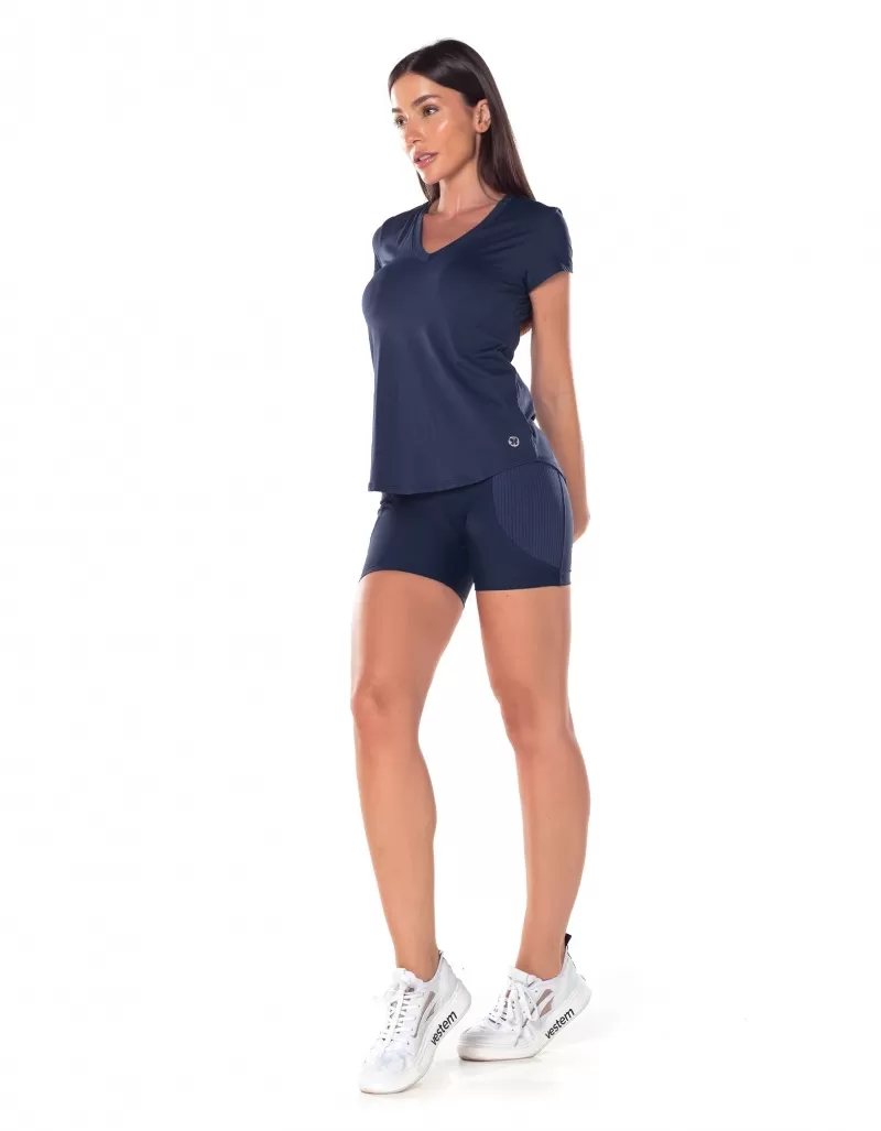 Vestem - Shirt Short Sleeve Janice Az. dark navy - BMC31.ESS.C0173 Vestem - Shirt Short Sleeve Janice Az. dark navy - BMC31.ESS.C0173