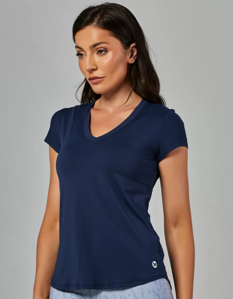 Vestem - Shirt Short Sleeve Janice Az. dark navy - BMC31.ESS.C0173
