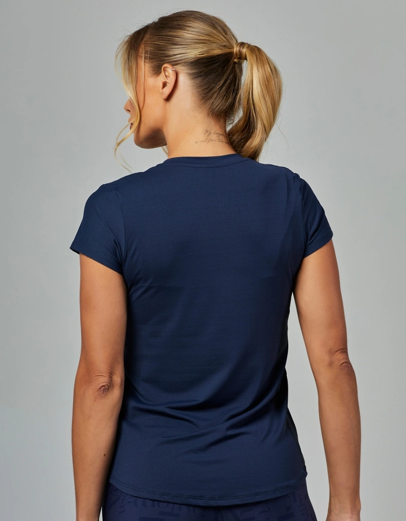 Vestem - Shirt Short Sleeve Janice Az. dark navy - BMC31.ESS.C0173