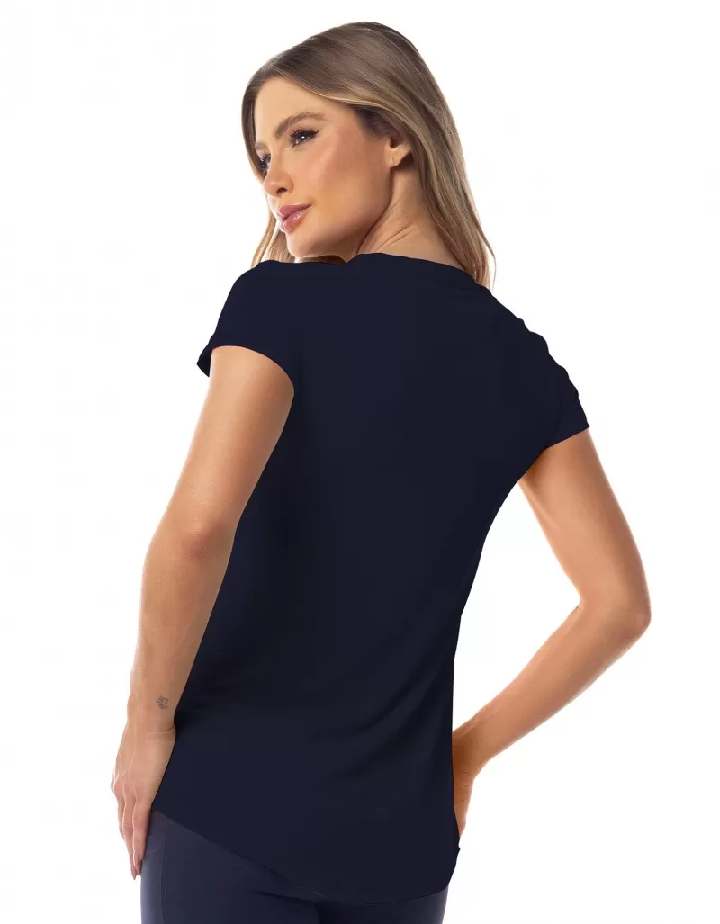 Vestem - Shirt Short Sleeve Janice Az. dark navy - BMC31.ESS.C0173 Vestem - Shirt Short Sleeve Janice Az. dark navy - BMC31.ESS.C0173