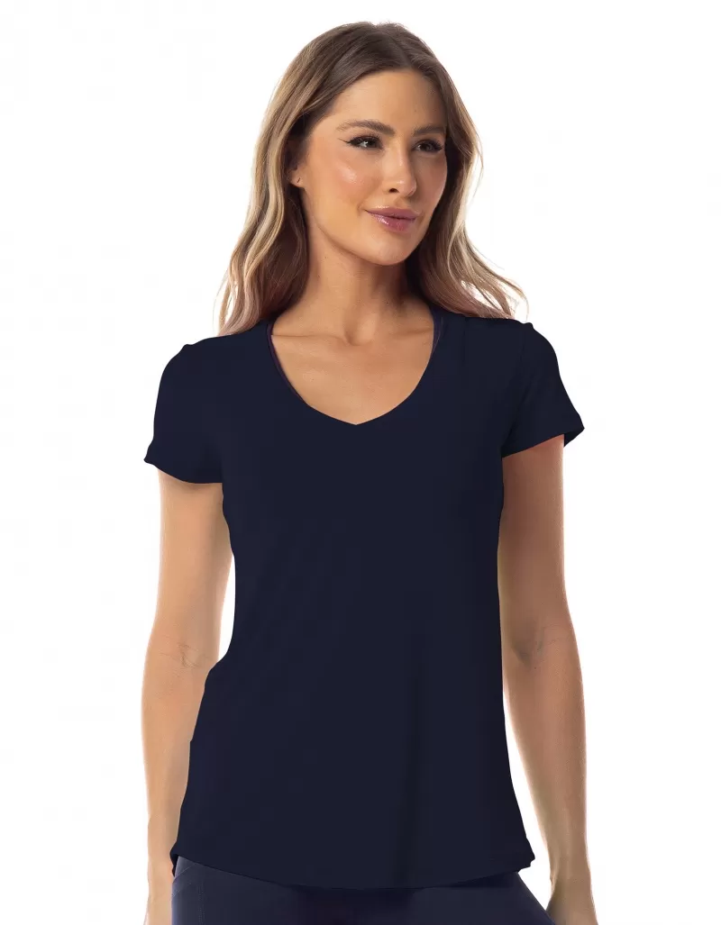 Vestem - Shirt Short Sleeve Janice Az. dark navy - BMC31.ESS.C0173 Vestem - Shirt Short Sleeve Janice Az. dark navy - BMC31.ESS.C0173