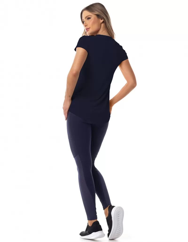 Vestem - Shirt Short Sleeve Janice Az. dark navy - BMC31.ESS.C0173 Vestem - Shirt Short Sleeve Janice Az. dark navy - BMC31.ESS.C0173