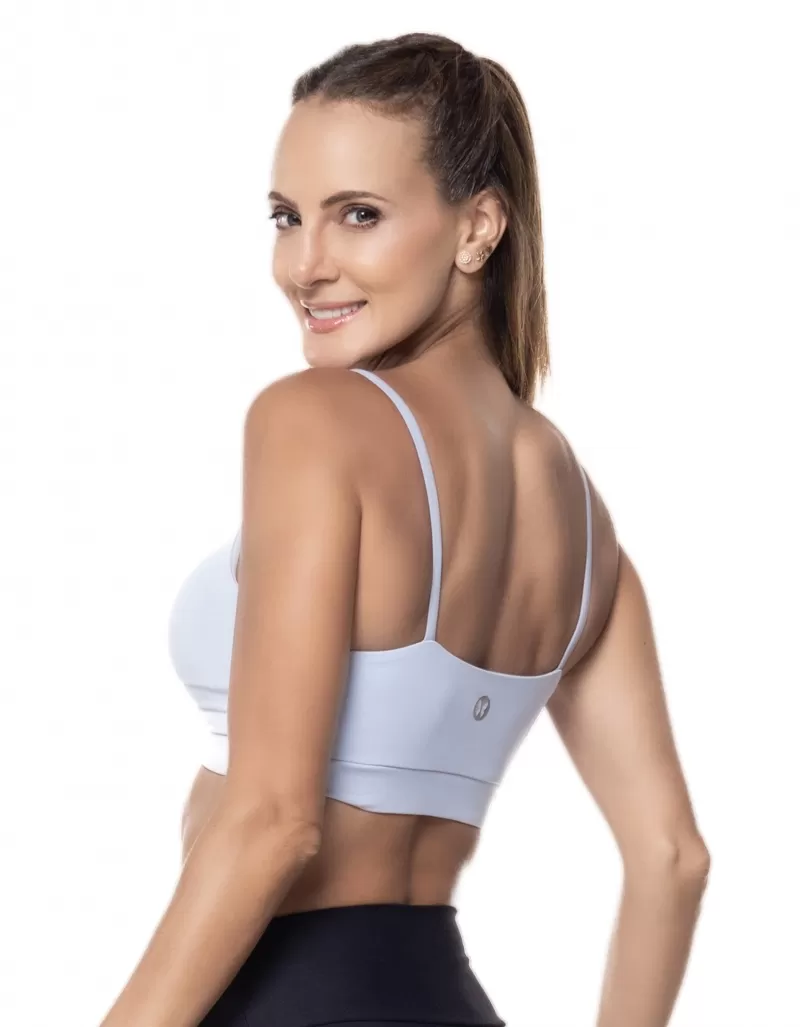 Vestem - Sports bra Cloe Azul Drizzle - TOP905.ESS.C0244 Vestem - Sports bra Cloe Azul Drizzle - TOP905.ESS.C0244