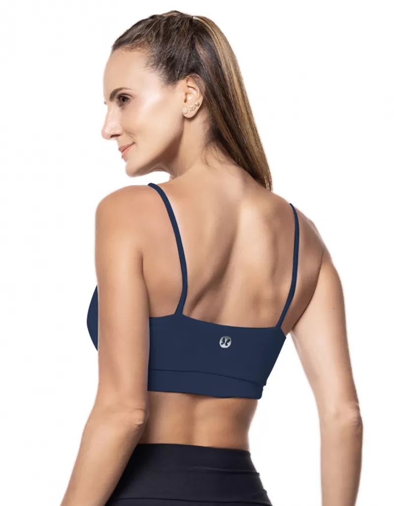 Vestem - Sports bra Cloe Marinho Darkness - TOP905.ESS.C0173 Vestem - Sports bra Cloe Marinho Darkness - TOP905.ESS.C0173