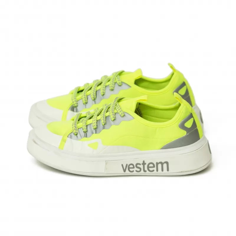 Vestem - Tarcila Neon Yellow Tennis Shoes - TE23.C0009 Vestem - Tarcila Neon Yellow Tennis Shoes - TE23.C0009