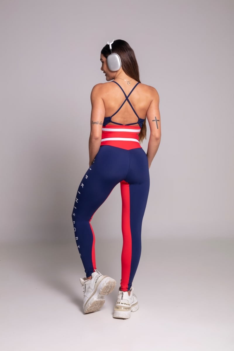 Hipkini - Navy Blue Gravity Top with Silk - 3339927 Hipkini - Navy Blue Gravity Top with Silk - 3339927