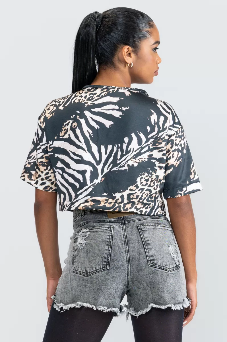 Labellamafia - Shirt Blouse Printed Labellamafia - 28884 Labellamafia - Shirt Blouse Printed Labellamafia - 28884