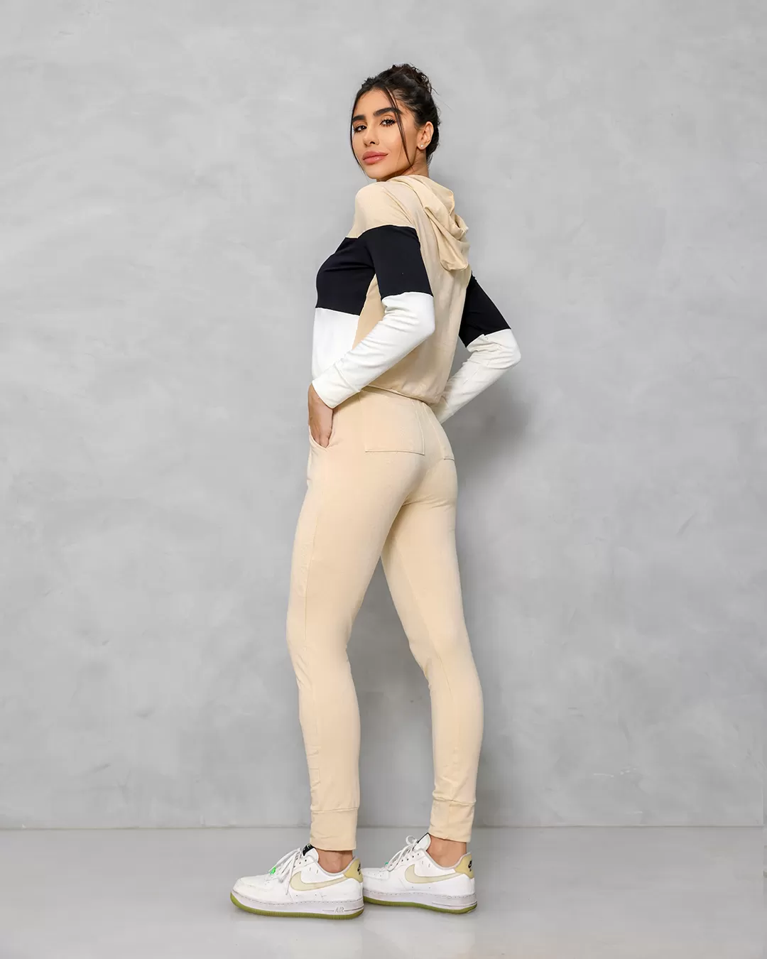Dot Clothing - Set Dot Clothing sweat light Beige - 1688BEGE Dot Clothing - Set Dot Clothing sweat light Beige - 1688BEGE