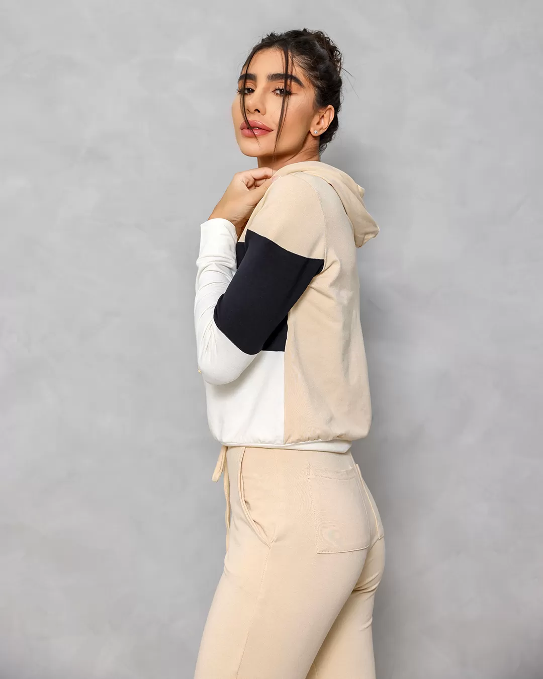 Dot Clothing - Set Dot Clothing sweat light Beige - 1688BEGE Dot Clothing - Set Dot Clothing sweat light Beige - 1688BEGE