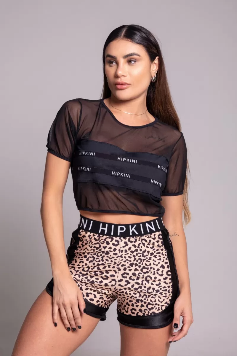 Hipkini - Animal Print Gravity Shorts - 3339946 Hipkini - Animal Print Gravity Shorts - 3339946