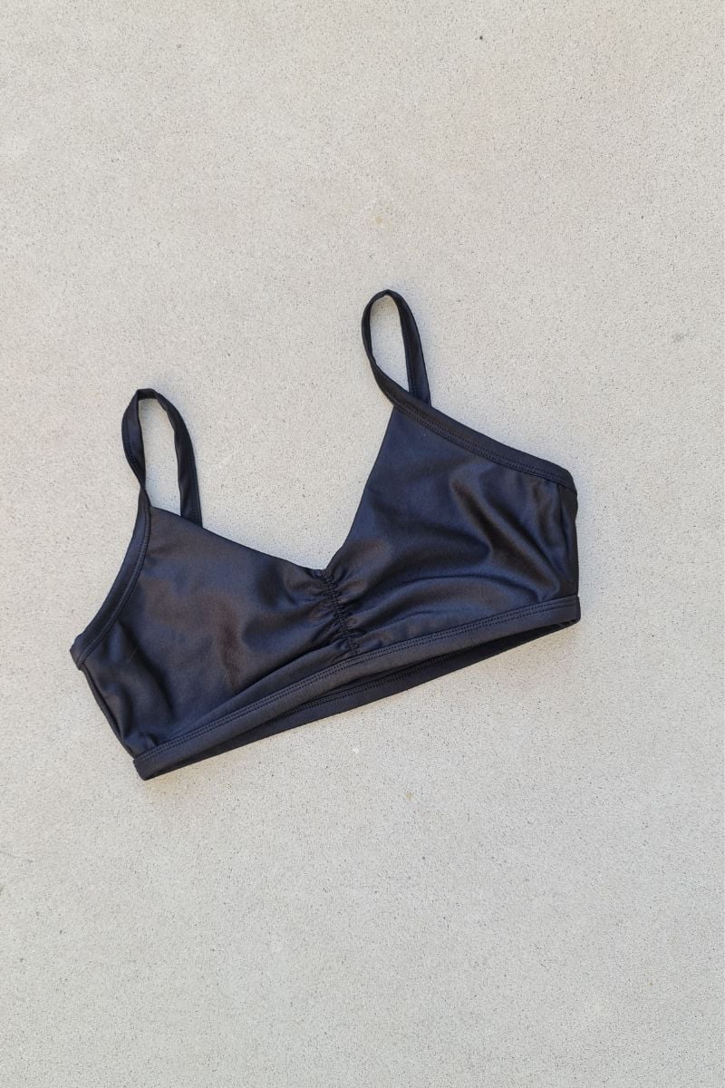 Hipkini - Black Activewear Top - 3339977 Hipkini - Black Activewear Top - 3339977