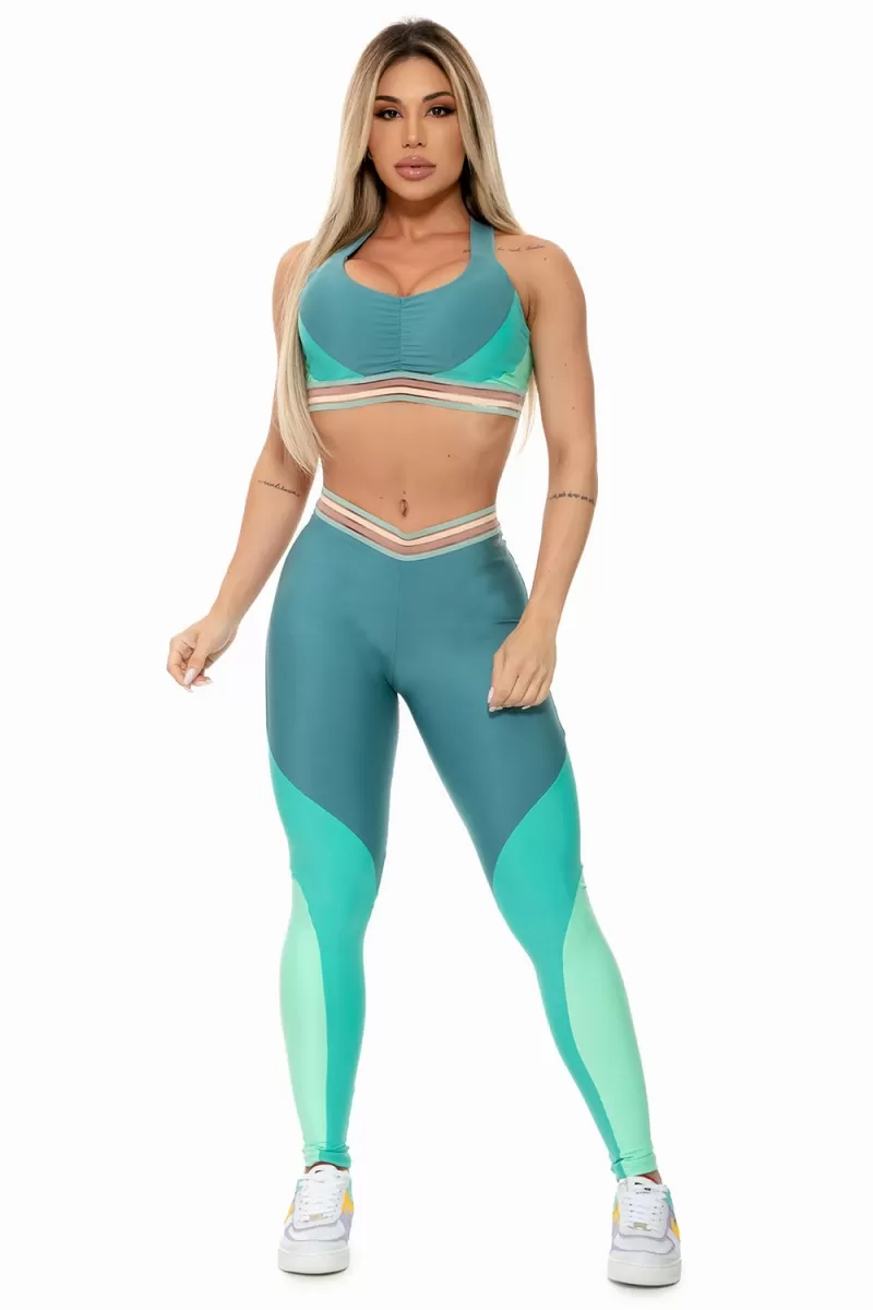 ZNG - DESIRE GREEN PANTS - CIG653 ZNG - DESIRE GREEN PANTS - CIG653