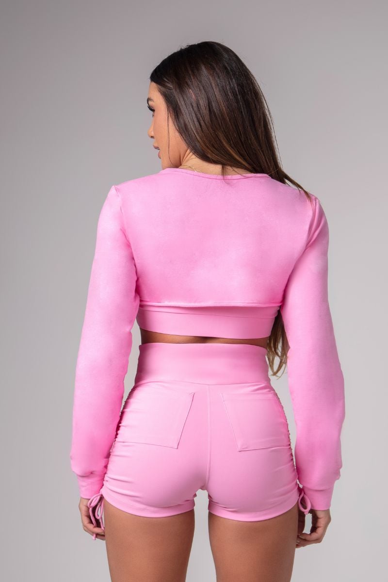 Hipkini - Blouse Activewear by Blouse Pink - 3339988 Hipkini - Blouse Activewear by Blouse Pink - 3339988