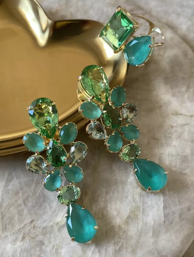 Mikabe - Green Party Ring - MK1598