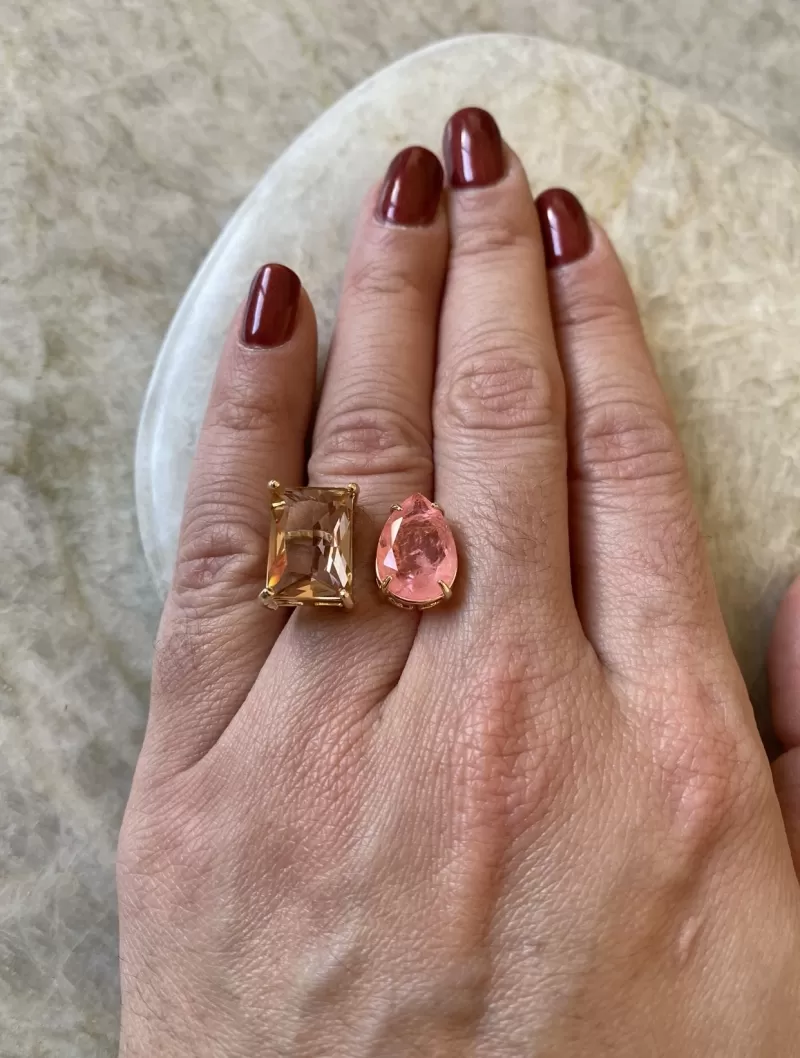 Mikabe - Salmon party ring - MK1601
