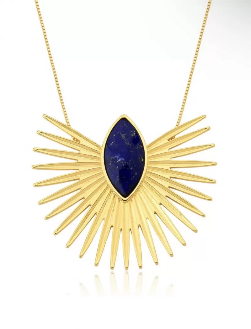 Mikabe - Necklace Gaia Lapis Lazuli - MK1605