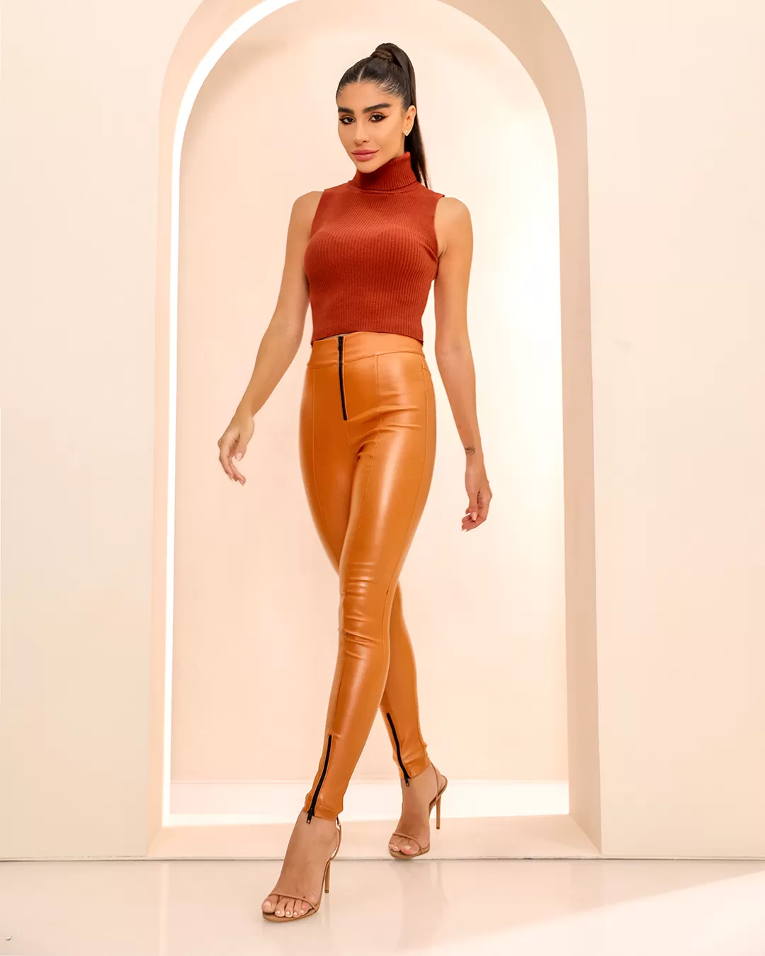 Dot Clothing - Pants Dot Clothing Bengaline Camel - 1920MARROM Dot Clothing - Pants Dot Clothing Bengaline Camel - 1920MARROM