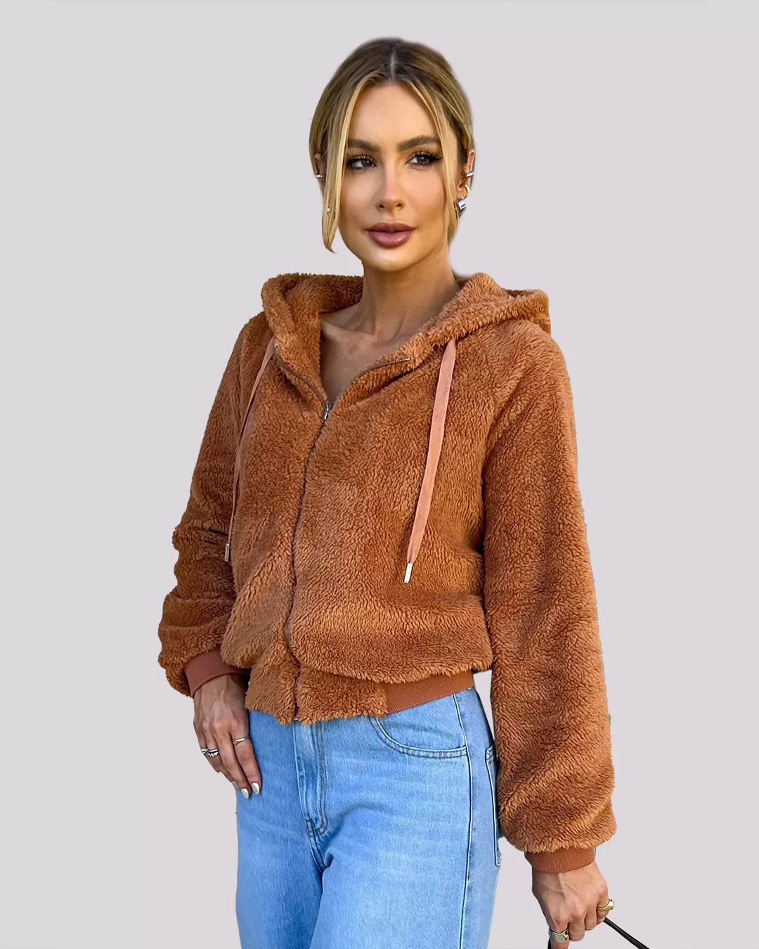 Dot Clothing - Dot Clothing Jacket with Camel Hood - 1919OMARROM Dot Clothing - Dot Clothing Jacket with Camel Hood - 1919OMARROM
