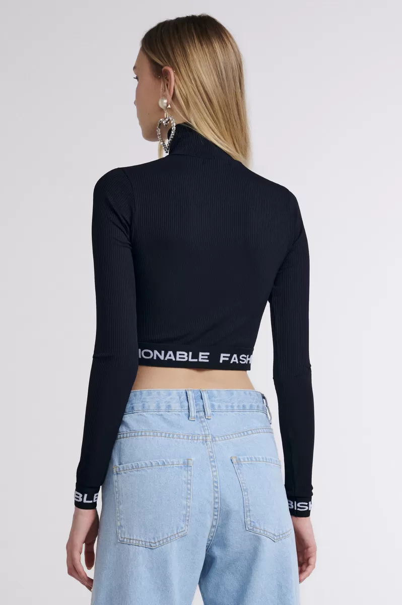 LE BLOG - CLEAR BLACK BLOUSE - 008012 LE BLOG - CLEAR BLACK BLOUSE - 008012