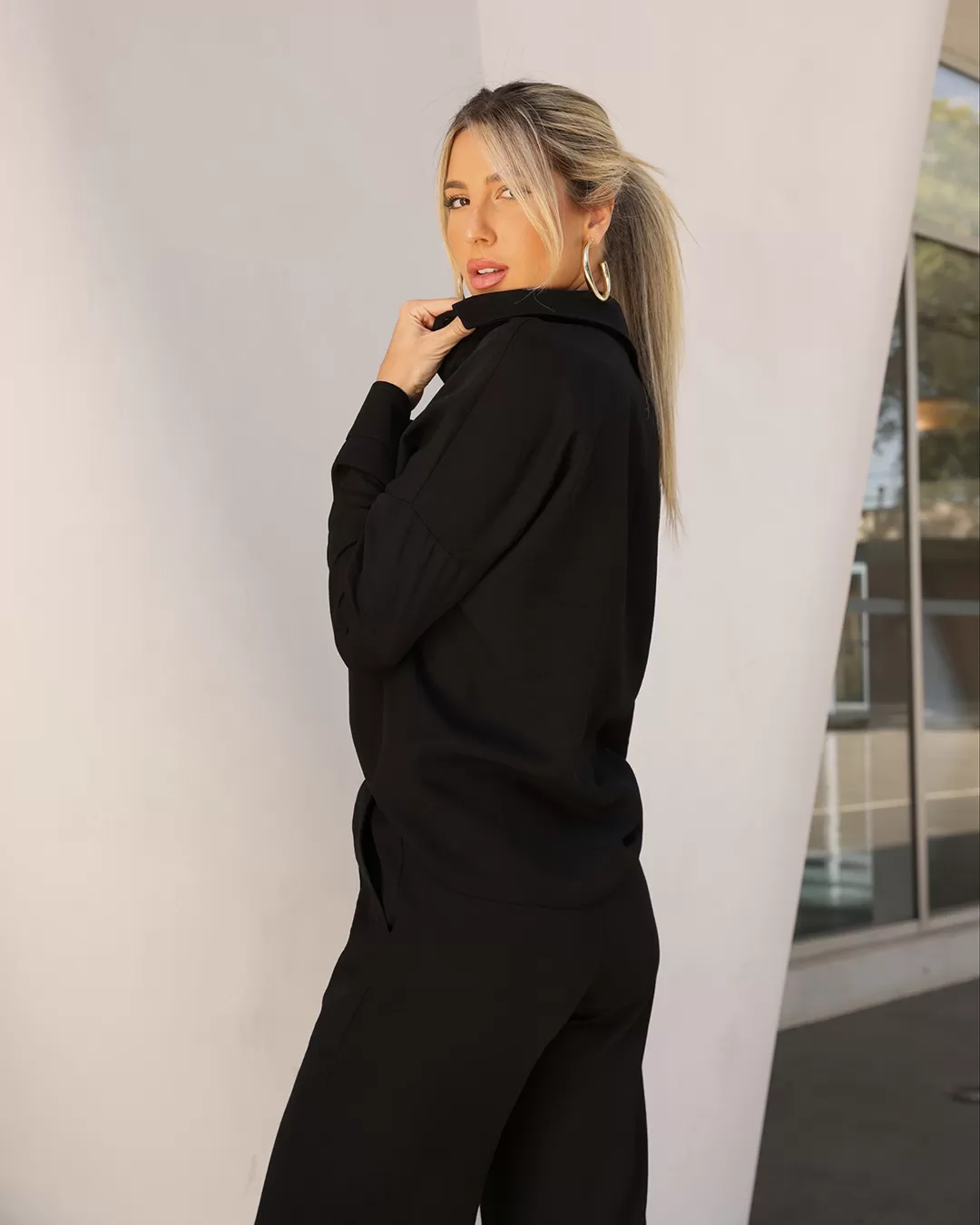 Dot Clothing - Set Dot Clothing with Black Shirt - 1965PRETO Dot Clothing - Set Dot Clothing with Black Shirt - 1965PRETO