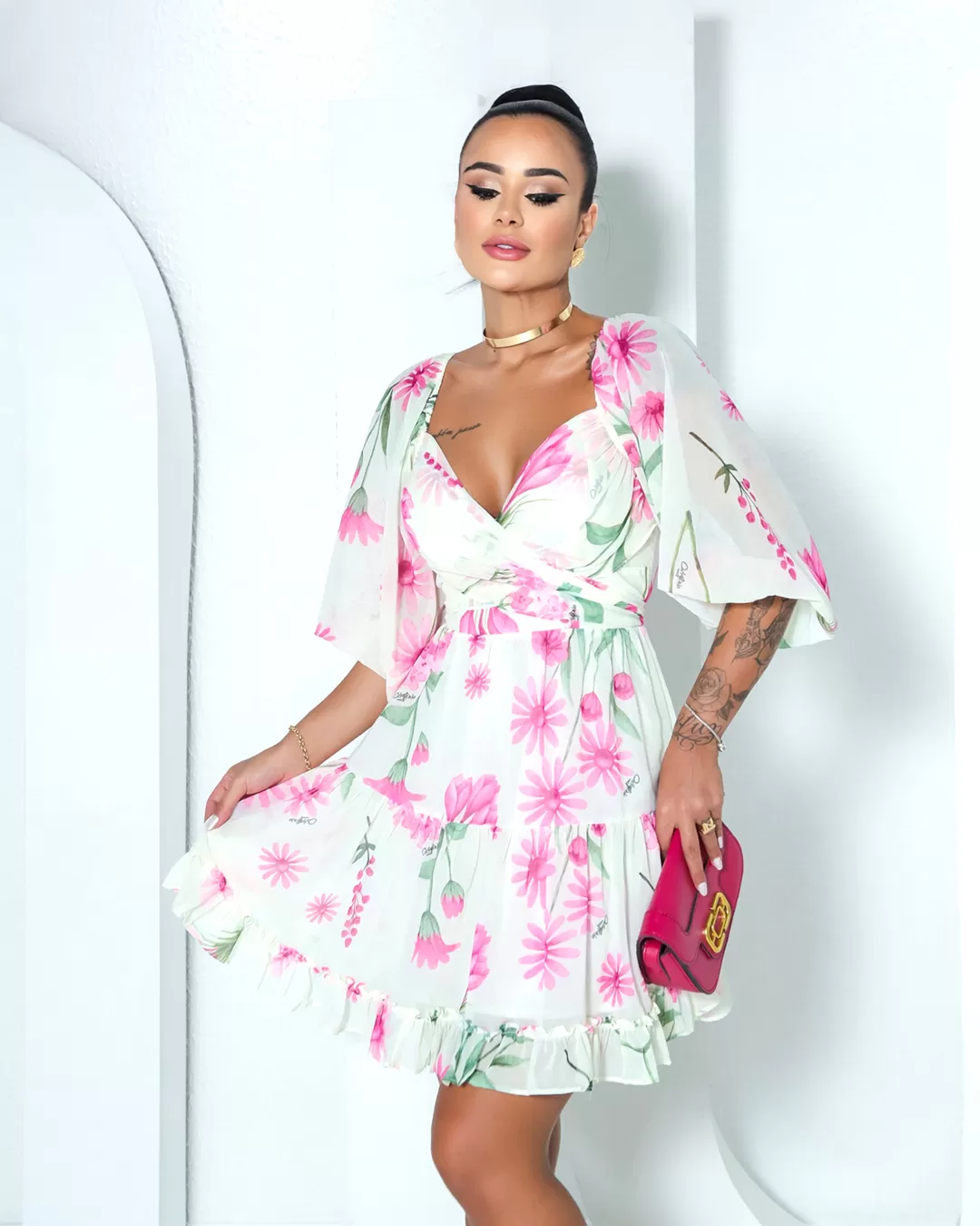 Oxigênio - Dress Oxygen workout wheeldo sleeve Offwhite - 2309189OFF Oxigênio - Dress Oxygen workout wheeldo sleeve Offwhite - 2309189OFF