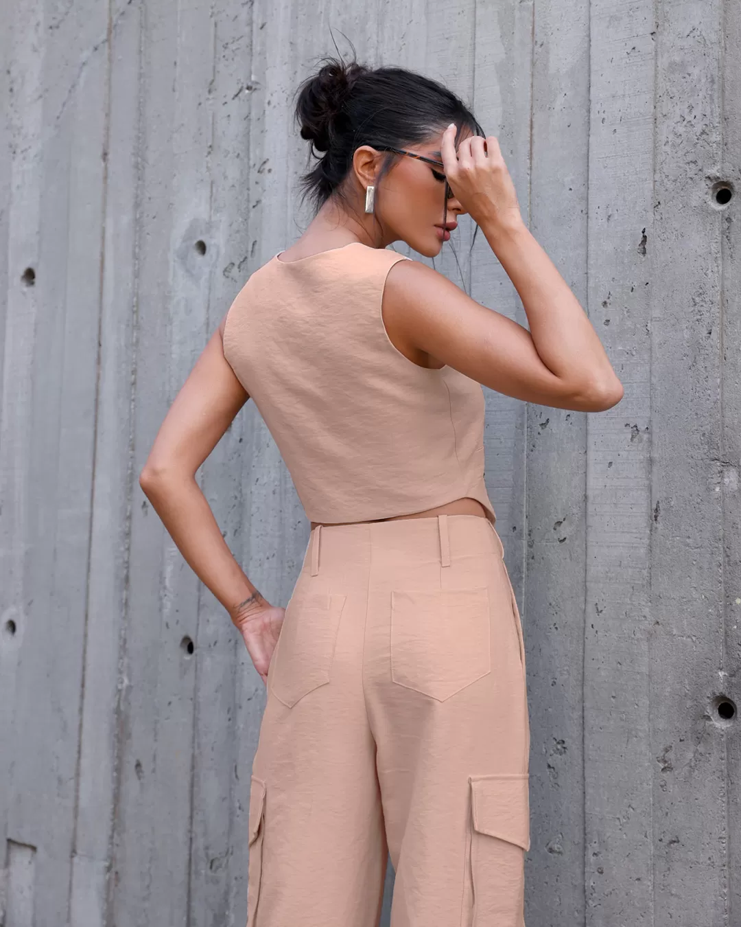 Dot Clothing - Vest Dot Clothing V Neck Beige - 1958BEGE Dot Clothing - Vest Dot Clothing V Neck Beige - 1958BEGE
