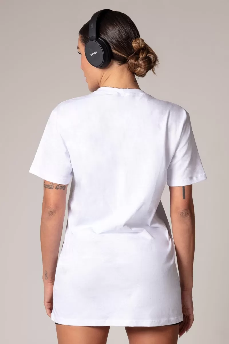 Hipkini - Large T-Shirt Lately White with Silk - 33330037 Hipkini - Large T-Shirt Lately White with Silk - 33330037