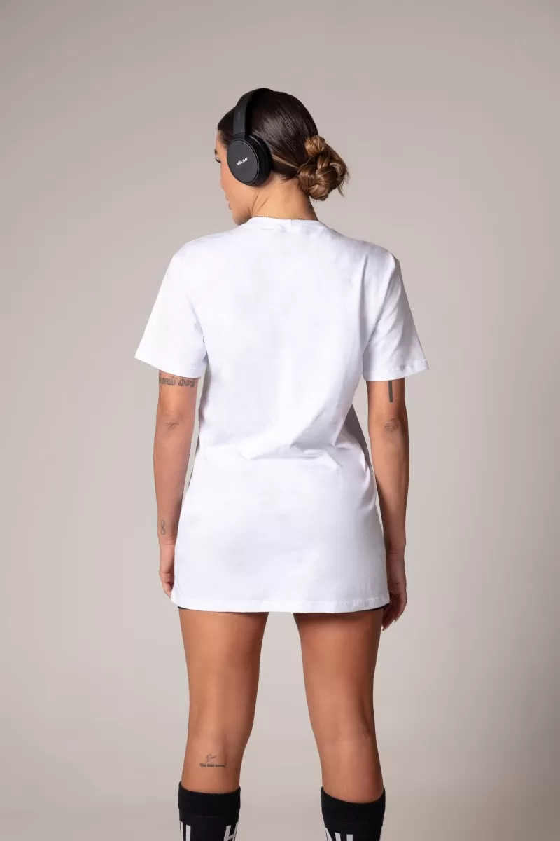 Hipkini - Large T-Shirt Lately White with Silk - 33330037 Hipkini - Large T-Shirt Lately White with Silk - 33330037