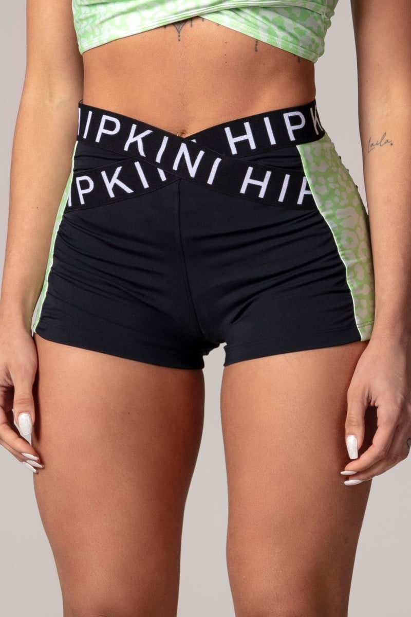 Hipkini - Black Lately Shorts with Elastic Waistband - 33330055