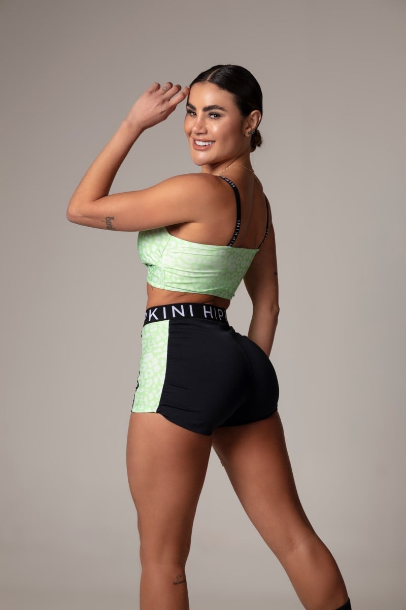 Hipkini - Black Lately Shorts with Elastic Waistband - 33330055 Hipkini - Black Lately Shorts with Elastic Waistband - 33330055