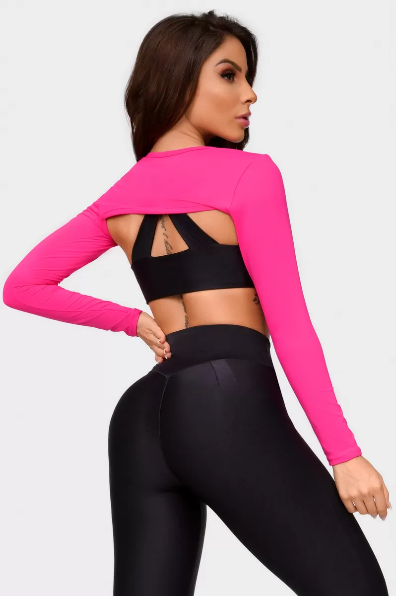 Lets Gym - Cropped Souvenir Pink - 2013RP Lets Gym - Cropped Souvenir Pink - 2013RP