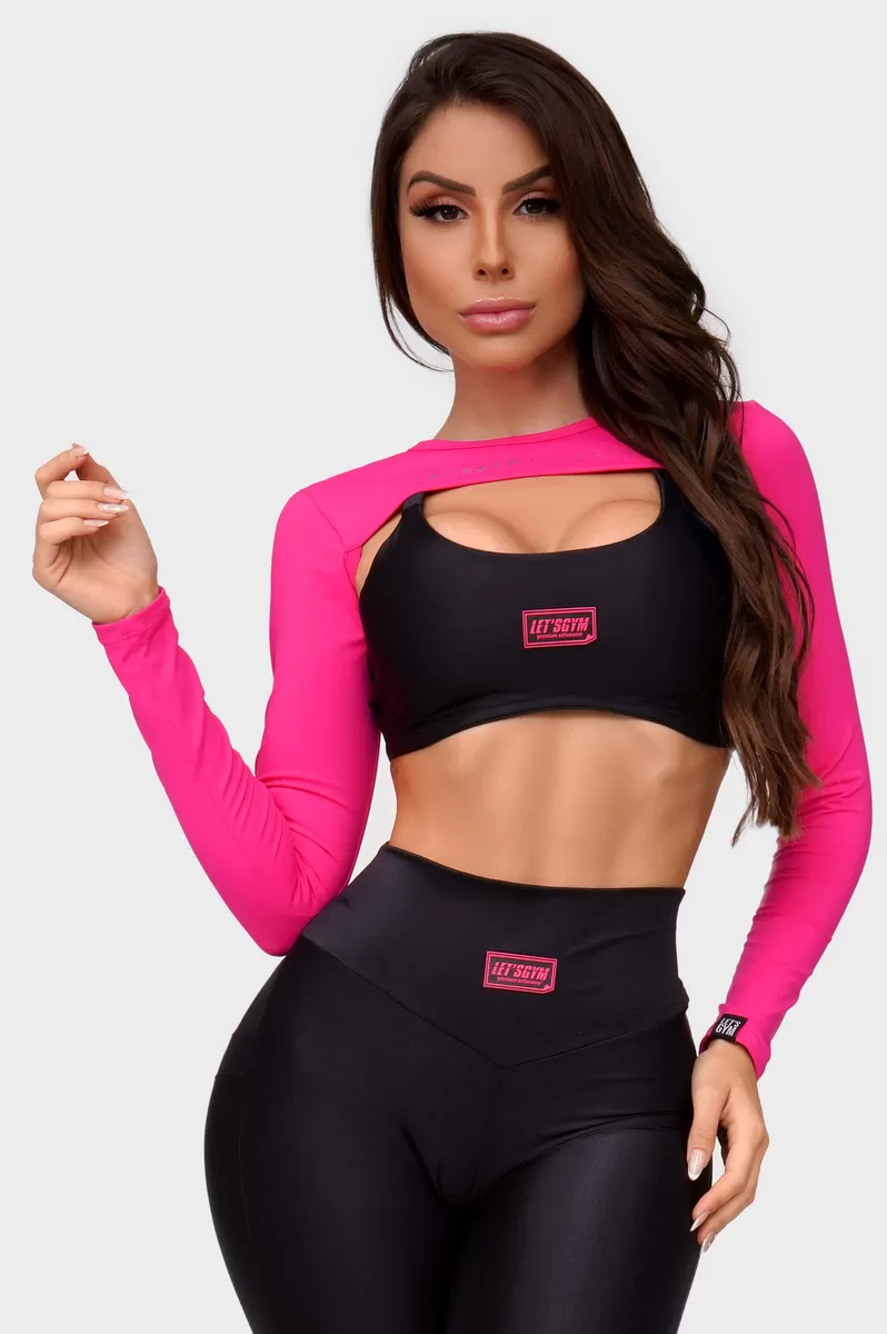 Lets Gym - Cropped Souvenir Pink - 2013RP Lets Gym - Cropped Souvenir Pink - 2013RP