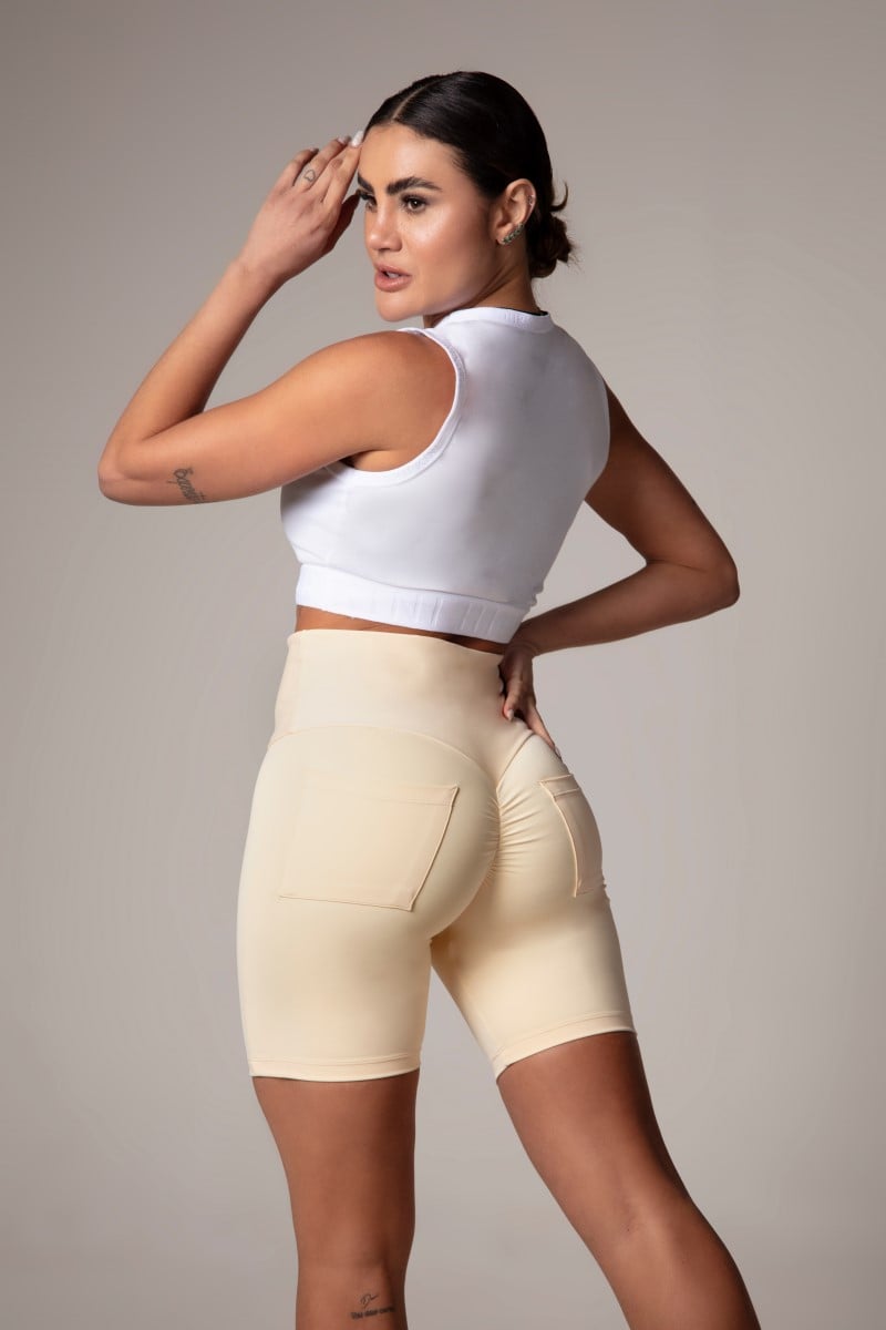 Hipkini - Biker Shorts Lately Beige - 33330085 Hipkini - Biker Shorts Lately Beige - 33330085