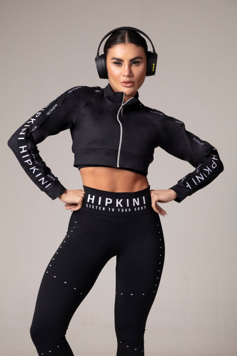Hipkini - Coat Cropped Lately Fitness Black - 33330048 Hipkini - Coat Cropped Lately Fitness Black - 33330048