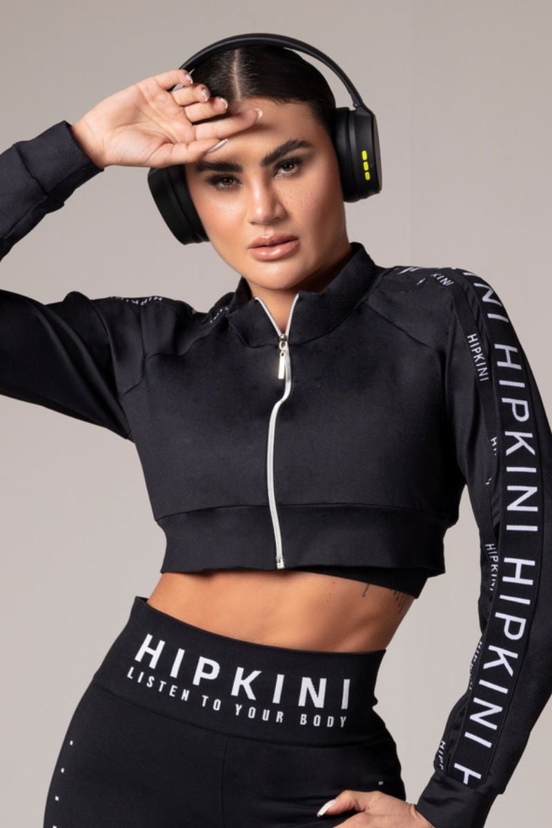 Hipkini - Coat Cropped Lately Fitness Black - 33330048