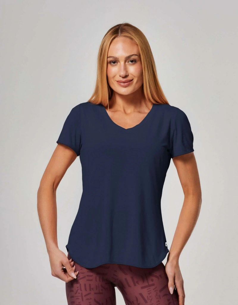 Vestem - Zadar Dry Fit Short Sleeve Shirt Dark Navy - BMC654.ESS.C0173