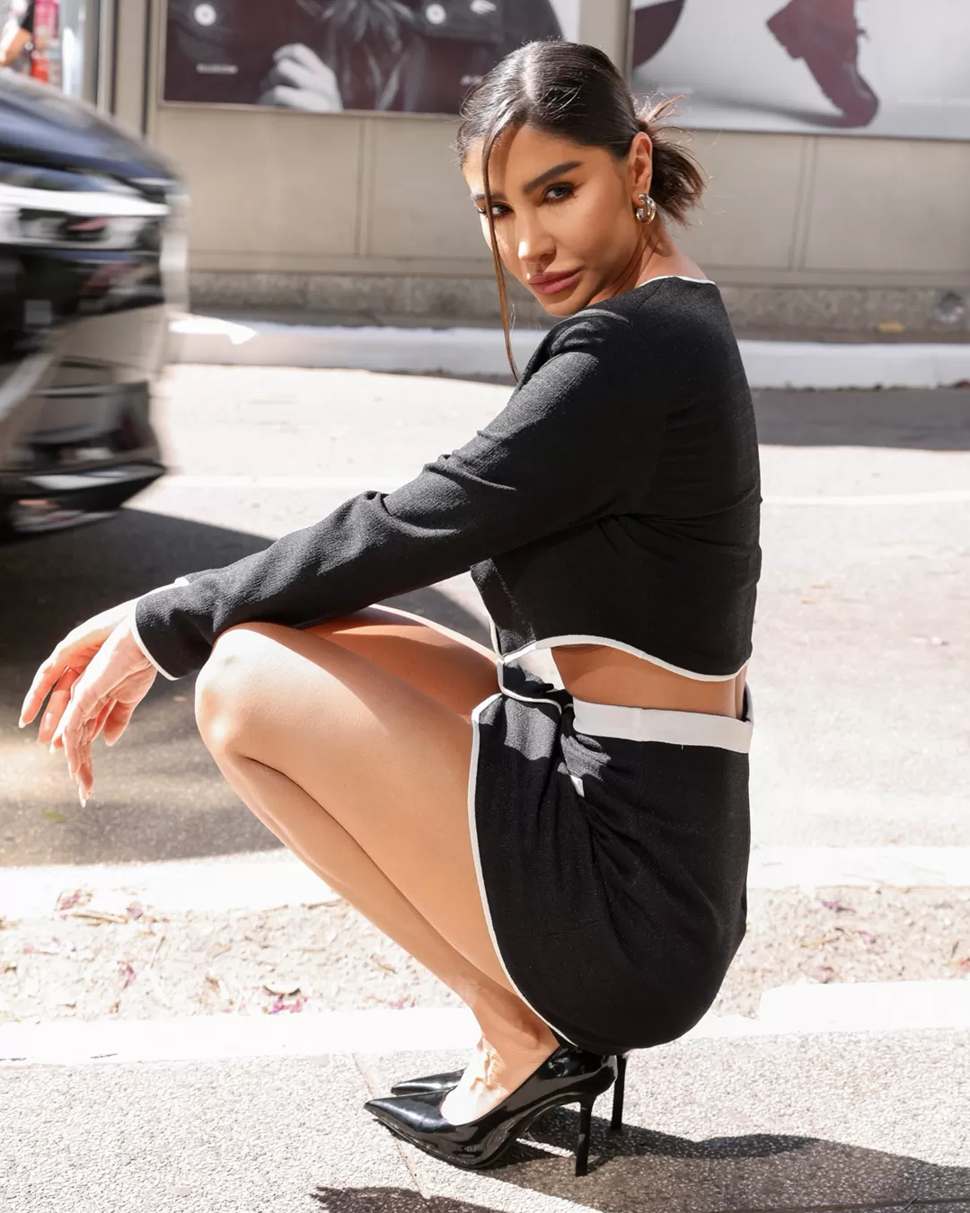 Dot Clothing - Set Dot Clothing Skirt Tailoring Black - 2014PRETO Dot Clothing - Set Dot Clothing Skirt Tailoring Black - 2014PRETO