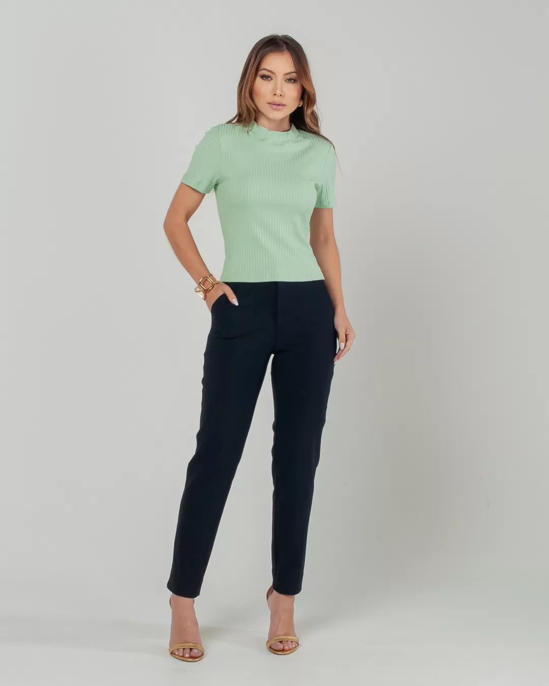 Miss Misses - Miss Misses Basic Pants With Pockets Black - 54068001