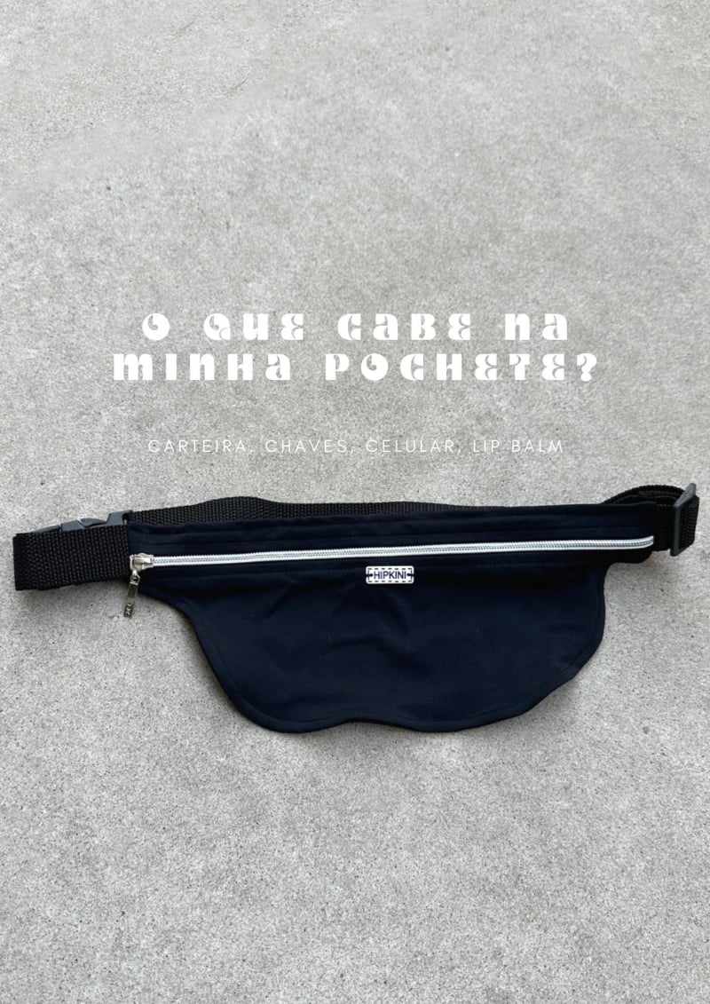 Hipkini - Athletic black money belt - 33330064