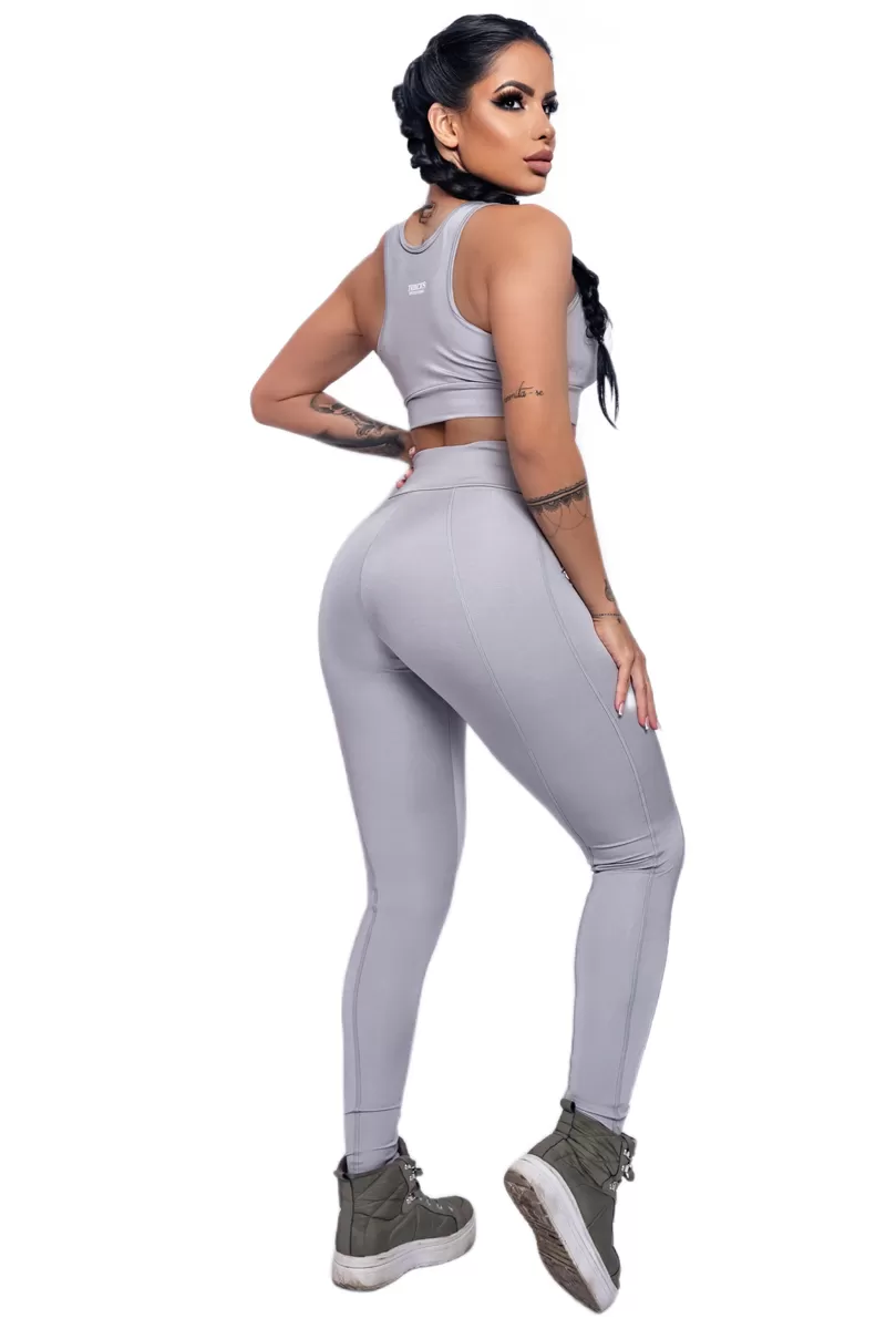 Trincks - Set Leggings and Top Style Silver - Trincks - Set Leggings and Top Style Silver -