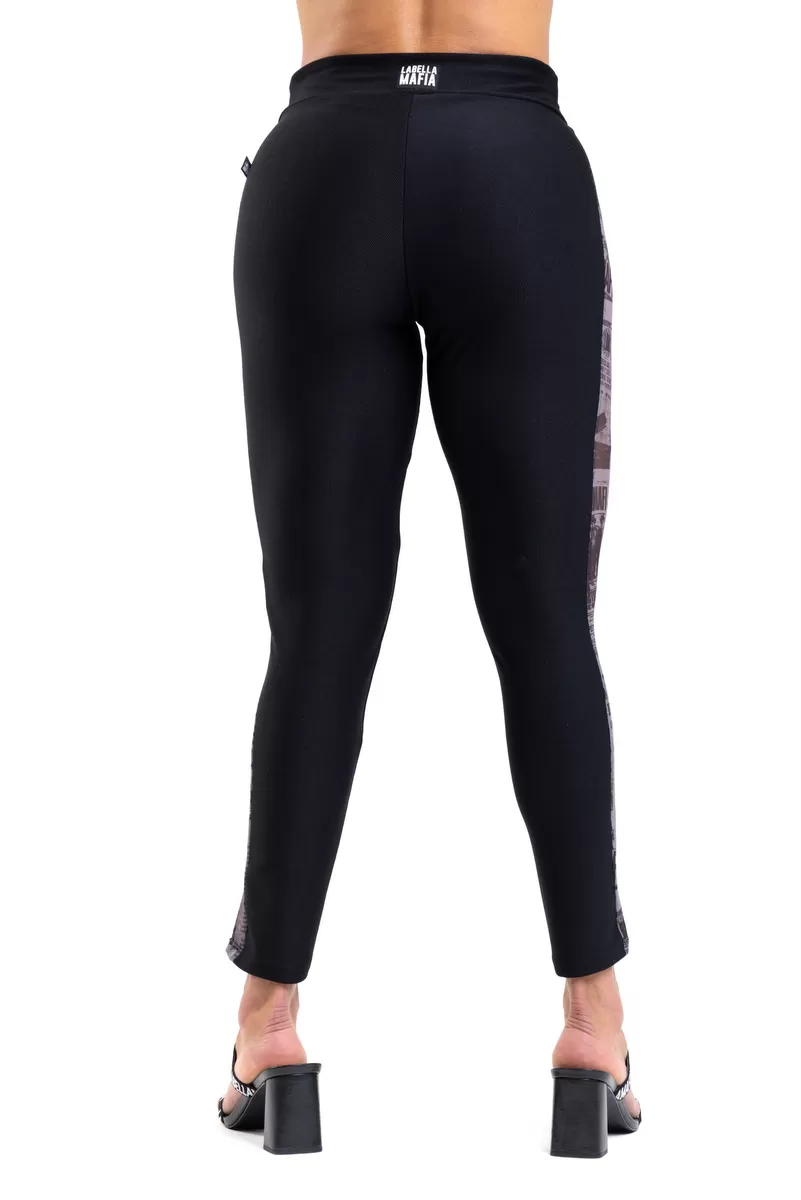 Labellamafia - Black Labellamafia Hot Desert Leggings - 27042 Labellamafia - Black Labellamafia Hot Desert Leggings - 27042