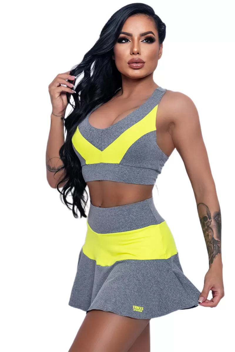 Trincks - Set Short Skirt and Lili Lemon Top - Trincks - Set Short Skirt and Lili Lemon Top -
