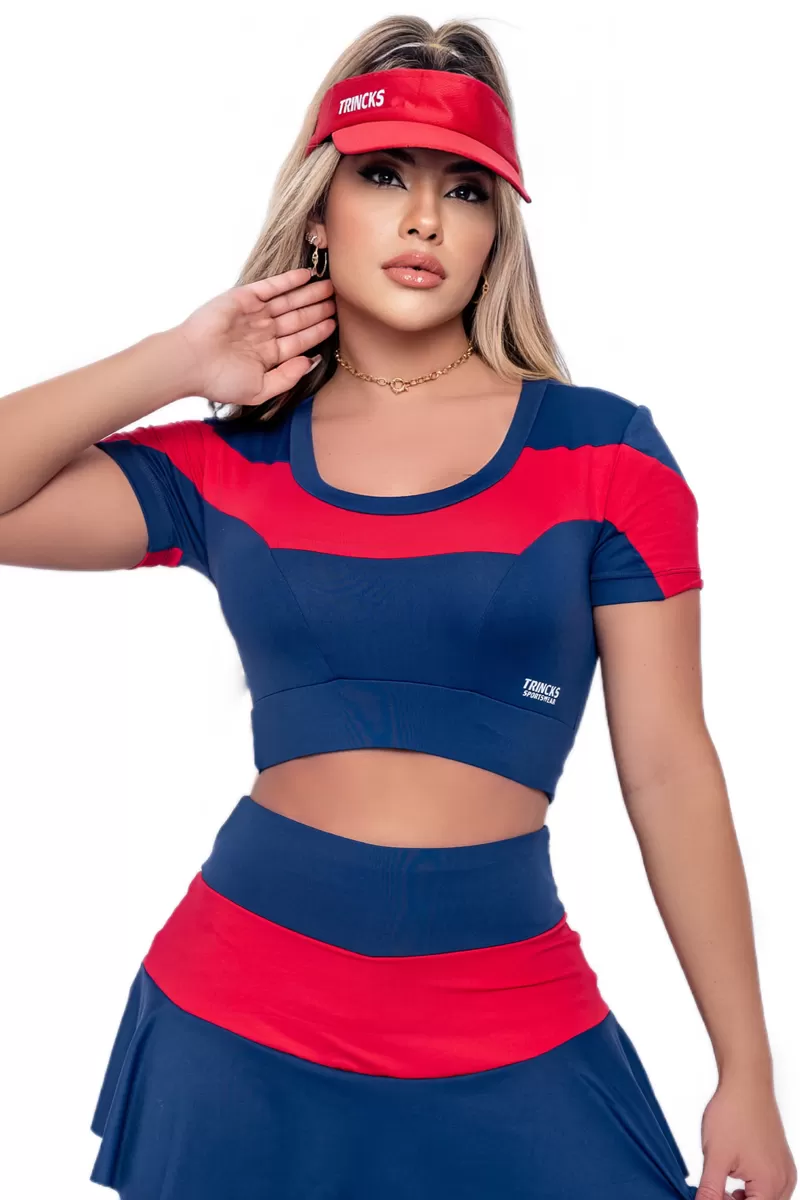 Trincks - Cropped Tricks Marinho Red - 