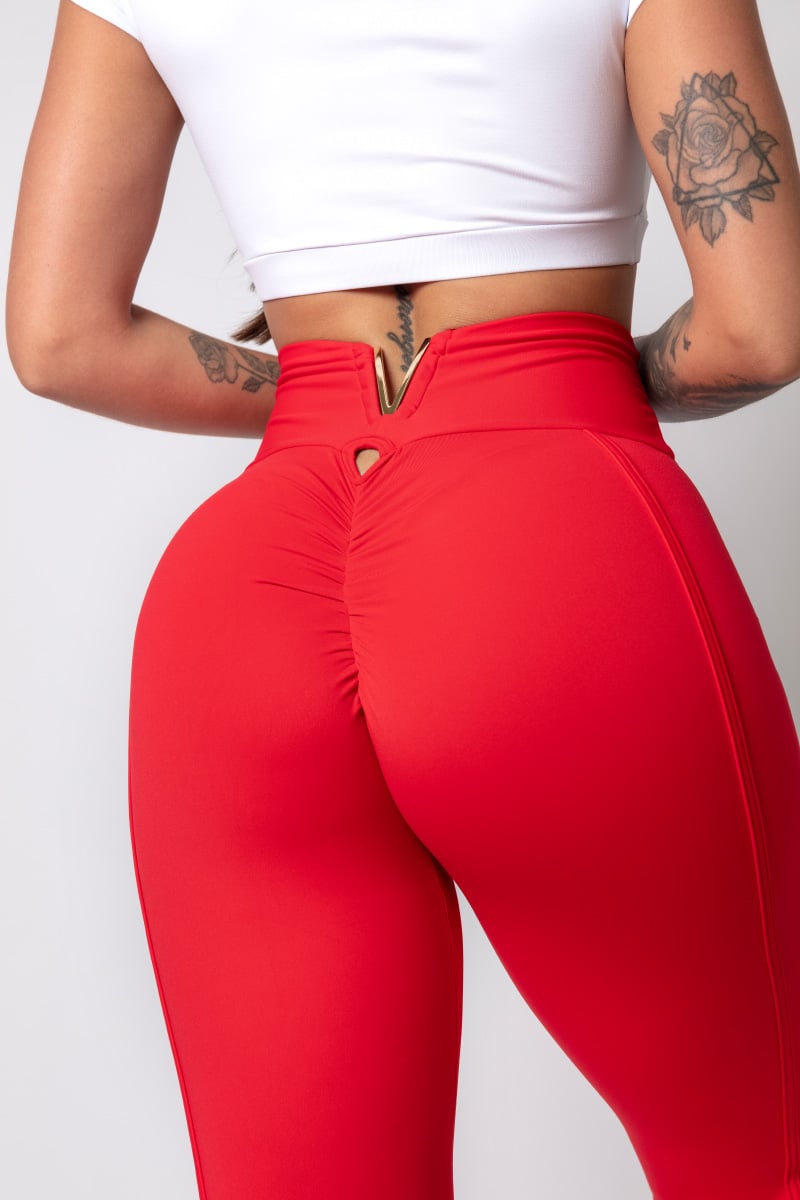 Hipkini - Red Gymrat Leggings - 33330179